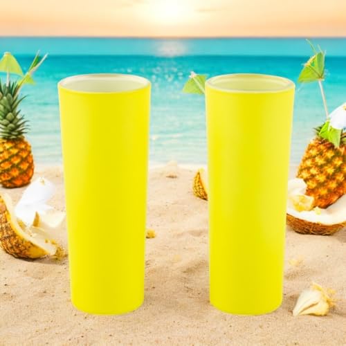 Image of Bar Box Shot Glasses (Set of 2) (Yellow)