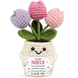 Lucagift Crochet Flower Niece Doll