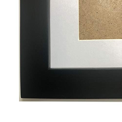 5X5 Picture Frames With 4X4 Opening Mat. 5X5 Black Square Photo Frame. Solid Wood, Plastic Panel.the Protective Film Must Be Removed.the Tabletop Or The Wall. #TOP2