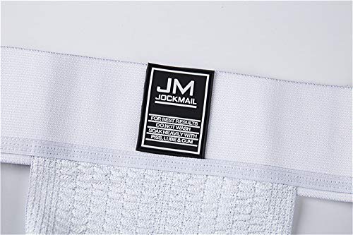 JOCKMAIL Athletic Supporter Underwear with 3" Waistband Gym Workout Strap Brief Men Thong4