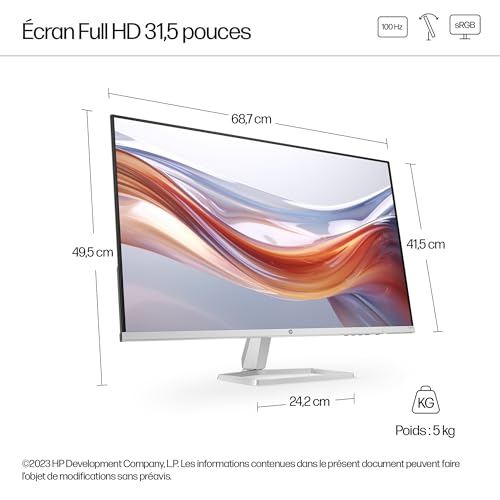 Ecran Pc 31 5'' 532sf Hp - vue 4
