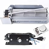 Criditpid FBK-250 Fireplace Blower Kit for Astria, Lennox, Superior, Fireplace Bolwer Fan Kit for Rotom HB-RB250 HBRB250 80L86, Fan Blower Kit for Superior BCI-42 BC-36 DR-500CMN, Lennox MPD3530CNM