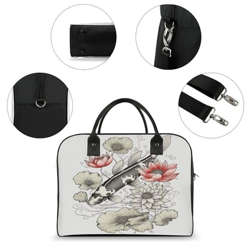 Bolso Tote con cierre y correa ajustable para laptop miniatura 6