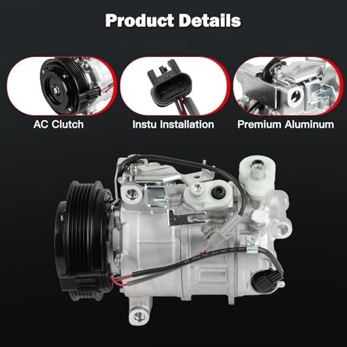Image of Air Conditioning Compressor for INFINITI QX30 for Mercedes-Benz A220 A35