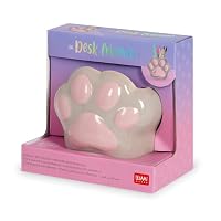 LEGAMI - Stifthalter aus Keramik, Desk Friends, Motiv Kitty Paw, handbemalt, 11 x 10,5 cm, Farbe: Rot – Ansicht 6