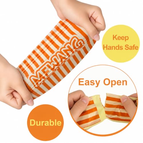 MEWANG Poop Bags for Dogs,Leak-Proof & Durable Pet Waste Bags, 9"x13", Citrus scented, Suit for Large, Medium, and Small Dogs, Cats, and Other Pets, 240 Count (orange) — view 3