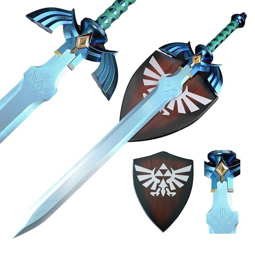 Legend of Zeld Master Sword Full Size Metal Replica BOTW Ocarina ...