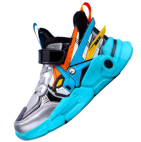 IYASA Unisex Kids Sneakers - Waterproof Kids Hiking Shoes - Breathable and Non-Slip Kids Running Shoes - Kids Tennis Shoes & Kids Basketball Shoes