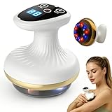 MASAJEADOR ANTICELULÍTICO VERSÁTIL 4 EN 1: Este Vacuvia masajeador anticelulitico combina la terapia de succión, las técnicas de Gua Sha, la terapia de calor y la luz infrarroja. Mediante una combinación de suave presión negativa, conducción de calor y luz infrarroja —junto con otras terapias físicas— mejora el aspecto de la piel y reduce la celulitis, lo que te permite disfrutar de una piel notablemente más suave y firme desde la comodidad de tu propio hogar