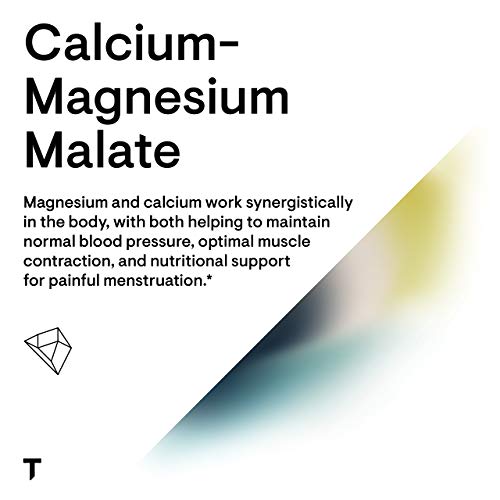 Thorne Calcium-Magnesium Malate - Gluten-Free Supplement With Magnesium & Calcium Supports Bone Health & Muscle Fatigue - 240 Capsules #TOP3