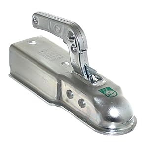 1 Old-Harvest Zugkugelkupplung 1300kg Vierkant-Rohr 60mm