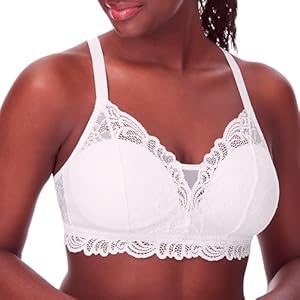 Bali Women’s Lace Desire All Over Wire Free Bra