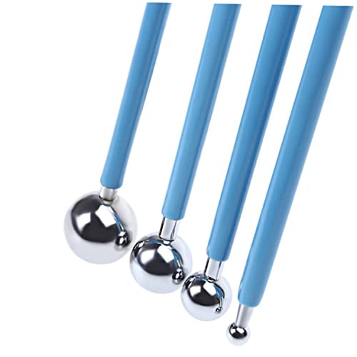4 Moldes Esféricos para Pastel Herramienta Metal miniatura 4