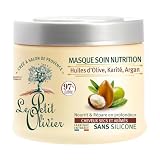 LE PETIT OLIVIER Masque Soin Nutrition Huiles d'Olive, Karité, Argan 330ml...
