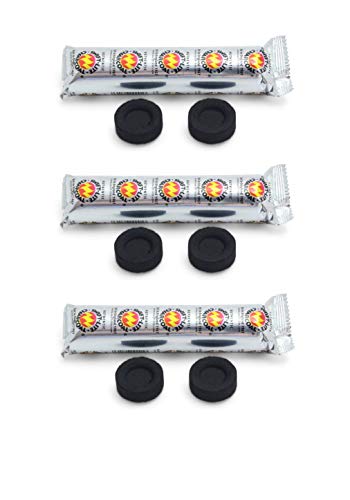 The Smudge Stick Shop - Lot de 3 tubes de 10 pastilles de charbon pour brûleurs à résine et encens Cover