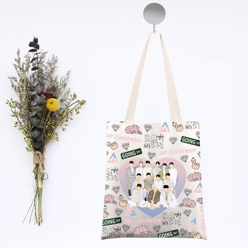 Bolso tote para mujer JNIAP Korean Group miniatura 6