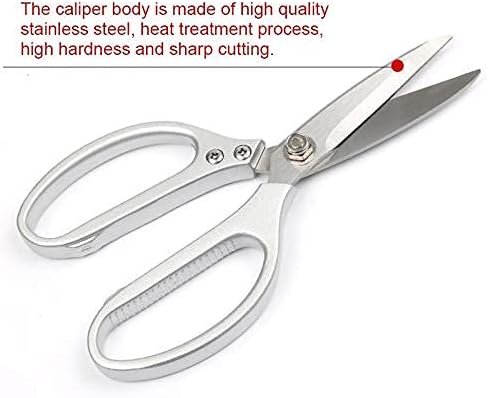 Kitchen Scissors Kitchen Shears Kitchen Shears Stainless Steel with Non-Slip Handles(Stainless Steel?silver)