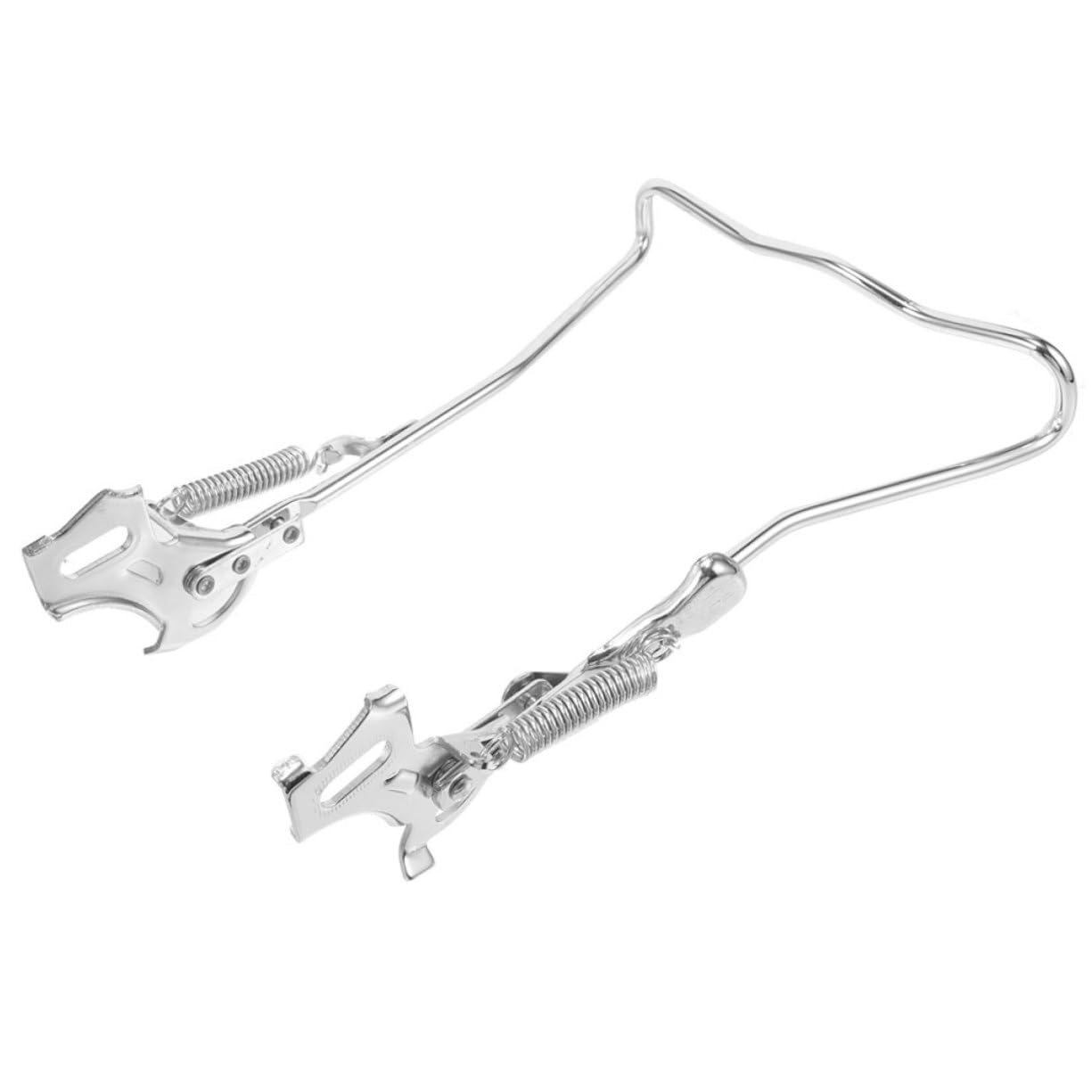 SHINEOFI Cavalletto per Bici da Adulto Resistente all Usura Piedini Antiscivolo per Basi Regolabili Adatte Mountain Bike e Biciclette di Diverse Dimensioni