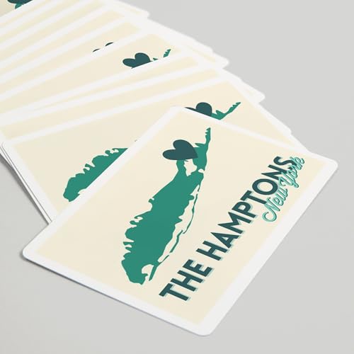 Lantern Press The Hamptons, Naipes Poker 52 miniatura 5