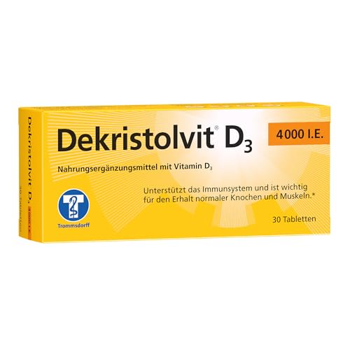 Dekristolvit D3 4 000 I.E. - Power für dein Immunsystem - 30 Stück