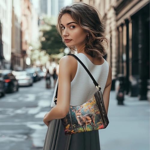 Underarm Shoulder Bag for Women Handbag with Zipper Fashion Top Handle Bag Work Travel Wallet Purse2