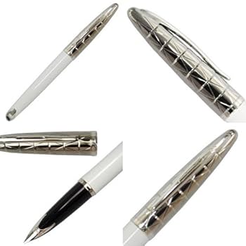 WATERMAN　カレン・デラックスコンテンポラリー ホワイトST ボールペン WATERMAN ウォーターマン ボールペン カレンDX コンテンポラリー