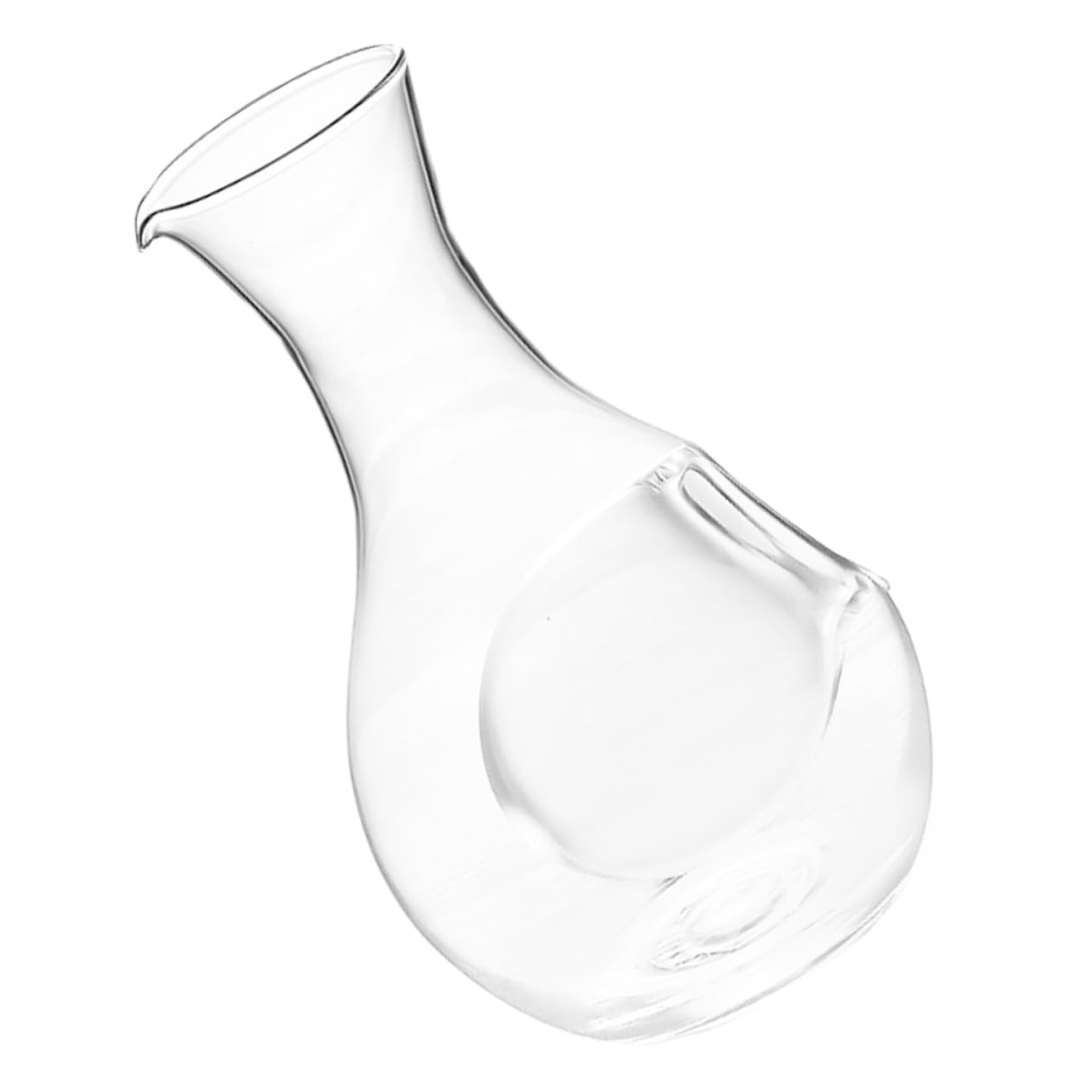 NAMOARLY Wine Divider Decanter Wine Rack Clear Whiskey Decanter Empty Container Decanter Wine Pitcher Clear Vase Wine Decanter Decanters Empty Holder Crystal