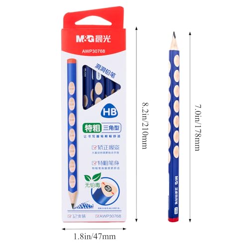 M&G AWP30768/AWP30769 12 Pcs Triangular Pencils thumb #6