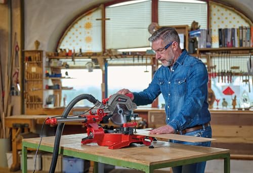Einhell Zug-Kapp-Gehrungssäge TC-SM 216 (1600 W, max. 65 mm x 305 mm Schnitttiefe/-breite...