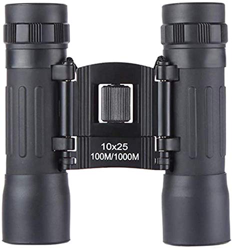 Binoculares 10x25 Telescope portátil negro miniatura 1