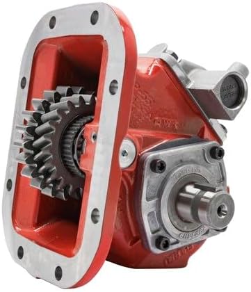Chelsea 489 Series PTO Assembly - Mechanical Shift 8-Bolt Power Take-Off - Intermittent Torque Rating 201-300 Lbs.Ft - Output Power 46-55 HP - Standard Output Shaft 1-1/4" Round w/Key