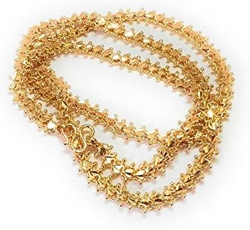CUTE GOLD One Gram Gold Plated Fashion Jewellery Traditional Covering Thali Chain for Women & Girls