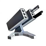 Missile Launcher Shaped Pencil Holder, Military Style Desk Organizer with Pen Holder, USB Jack and Card Slot, Adjustable Desktop Accessory