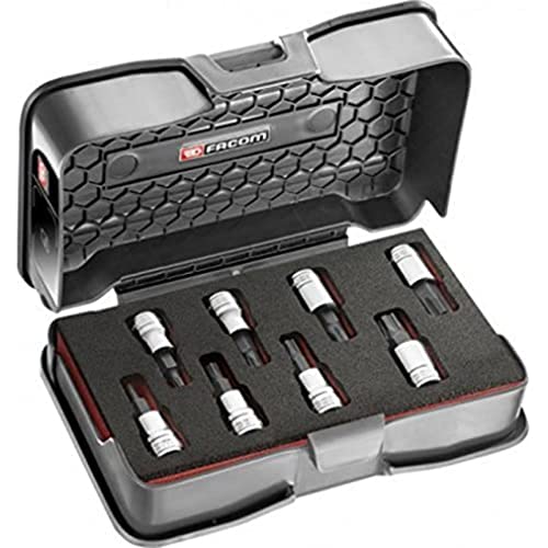 �t�@�R�� �\�P�b�g �r�b�g �Z�b�g �Z�p �\�P�b�g�w�b�h�Z�b�g 8-PIECE 3/8" �C���` OGV�O���b�v JTM.J8MGRPPB FACOM