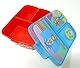 Conni Kinder Brotdose mit 3 Fächern,Lunchbox,Bento Brotbox für Kinder - ideal für Schule, Kindergarten oder Freizeit