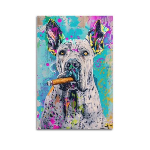 Toile de décoration murale Pop-Cigar-Dane_01 chic sans cadre
