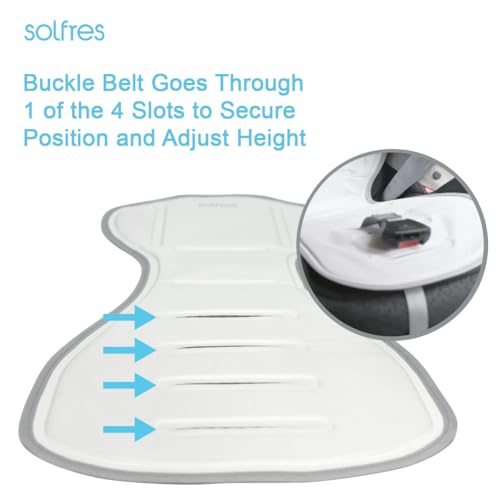 Coussin de refroidissement pour siège auto et poussette bébé avec dos antidérapant - 5