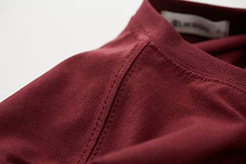 Image of KLIEGOU Men's 100% Cotton Longline T-Shirt, Pre-Shrunk Soft