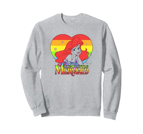 Sweat Ariel Disney arc-en-ciel à offrir aux passionnés de l'univers marin