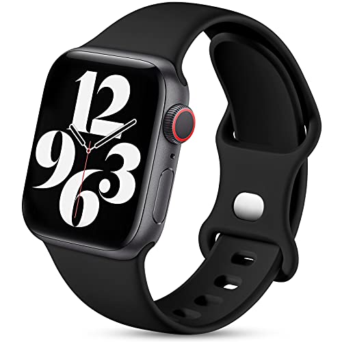 Charlam Compatible with Apple Watch Straps 44mm 45mm 46mm 42mm 49mm for Men Women Sport Band Soft Silicone Replacement Strap for iWatch SE Series 11 10 9 8 7 6 5 4 3 2 1 SE 3
