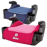 Diono Connect3 R Backless Booster Pack of 2, Slim Fit...