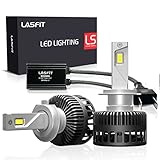 LASFIT LS Plus H7 LED Bulb, 72w 8000LM 6000K Cool White Super Bright Plug&Play - 2 Pack