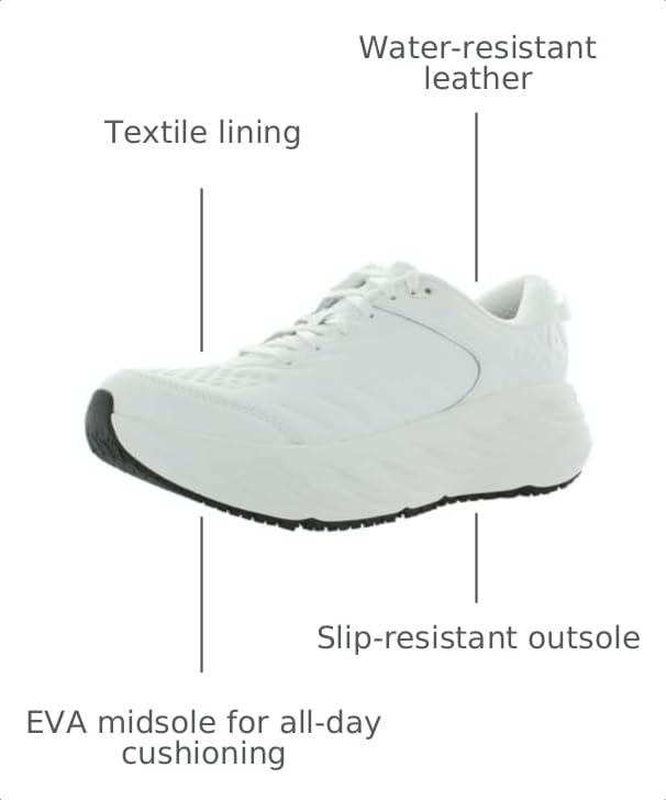 Image of Hoka Womens Bondi Slip Resistant