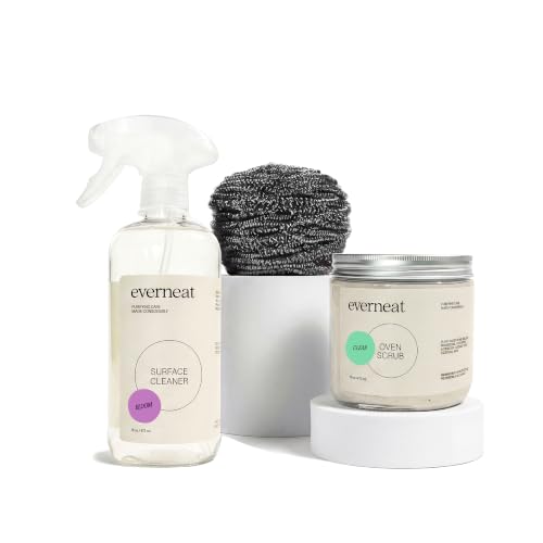 Everneat Oven Cleaning Kit: Natural Oven Cleaner and Kitchen Cleaner