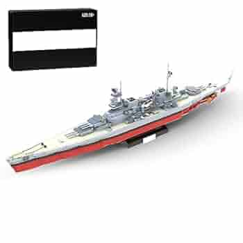 現状品 1/360 ラジコンモデルシリーズ SERIES BATTLE SHIP 戦艦RC(1/360) BATTLESHIPHT-3827Aビスマルク - メルカリ