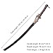 lkjad Handmade Katana Samurai Sword, Genji Muramasa Sword, Cosplay Anime Swords, Hand Forged, Overwatch Sword