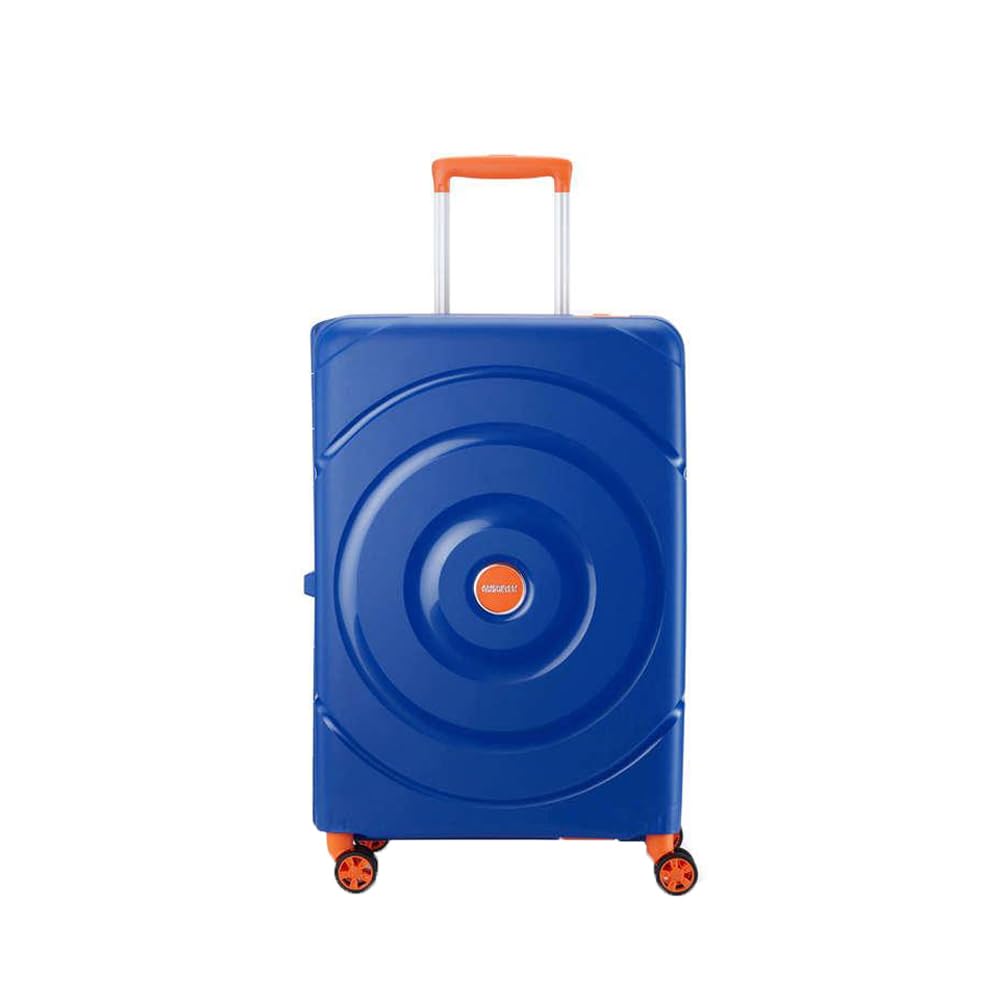 american tourister Men's Circurity Polypropylene Hard 4 Wheel Spinner Trolley Bag (Size - 78, Blue), Large-picture-15