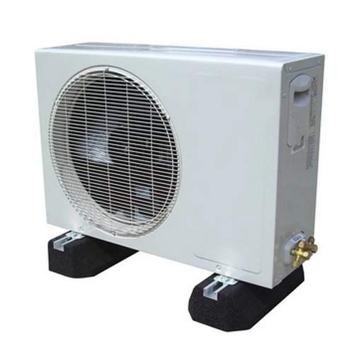 Set van 2 x 450 mm universele console voor dak en vloer, voor split airconditioners en warmtepompen. - Image 8