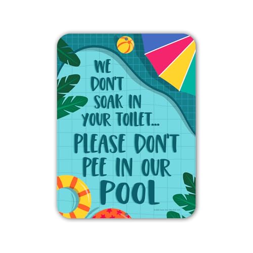 Honey Dew Gifts HDG-1430 Pool-Warnschild 22,9 x 30,5 cm