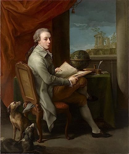 Impression d'art mural 60x90cm - Tableau classique de Pompeo Girolamo Batoni pour décoration murale